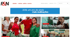 Desktop Screenshot of politicasenegocios.com.br