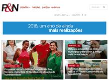 Tablet Screenshot of politicasenegocios.com.br